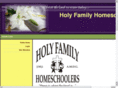 holyfamilyhomeschoolers.com