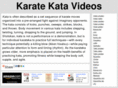 karate-kata-video.com