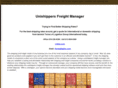 unishippersfreightmanager.com