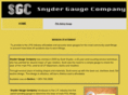 snydergauge.com