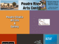 poudreriverartscenter.com