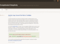 complicated-simplicity.com