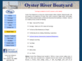 oysterriverboatyard.com