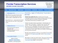 floridatranscriptionservices.com