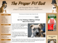 the-proper-pitbull.com