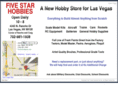 fivestarhobbies.com