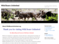 wildboarsunlimited.org