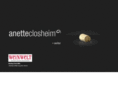 anetteclosheim.com