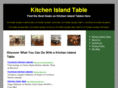 kitchenislandtable.org