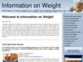 informationonweight.com