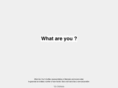 whatareyou.net