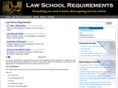 lawschoolrequirements.org