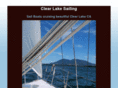 clear-lake-sailing.com