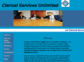 clericalservicesunlimited.com