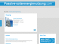 passive-solarenergienutzung.com