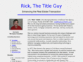 rickthetitleguy.com