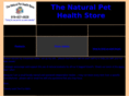 thenaturalpethealthstore.com