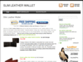 slimleatherwallet.com