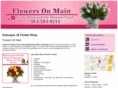 flowersonmaindbq.com