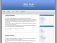 sqlrob.com