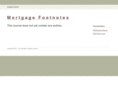 mortgagefootnotes.com