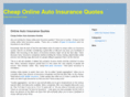 cheaponlineautoinsurancequotes.com