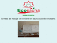 ecosauna.es