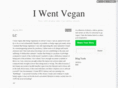 iwentvegan.com