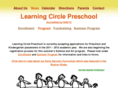 learningcirclepreschool.org