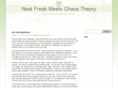 neatfreakmeetschaostheory.com