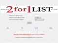 2for1locator.com