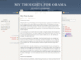 mythoughtsforobama.com