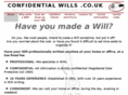 confidentialwills.com