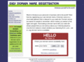 easydomainnameregistration.com