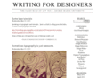 writingfordesigners.com