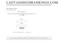 lazyasshighrankings.com