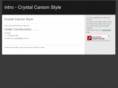 crystalcarsonstyle.com