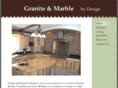 graniteandmarblebydesign.com