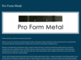 proformmetal.com