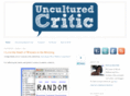 unculturedcritic.com