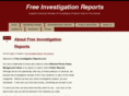 freeinvestigationreports.com