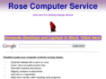 rosecomputerservice.com