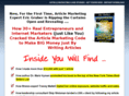 crackingthearticlemarketingcode.com