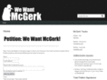 wewantmcgerk.com