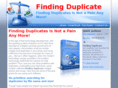 findingduplicate.com