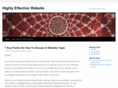 highlyeffectivewebsite.com