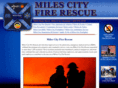 milescityfirerescue.com