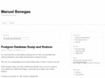 manuelbenegas.com