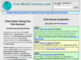 freeworldsurveys.com