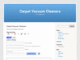 carpetvacuumcleaners.org